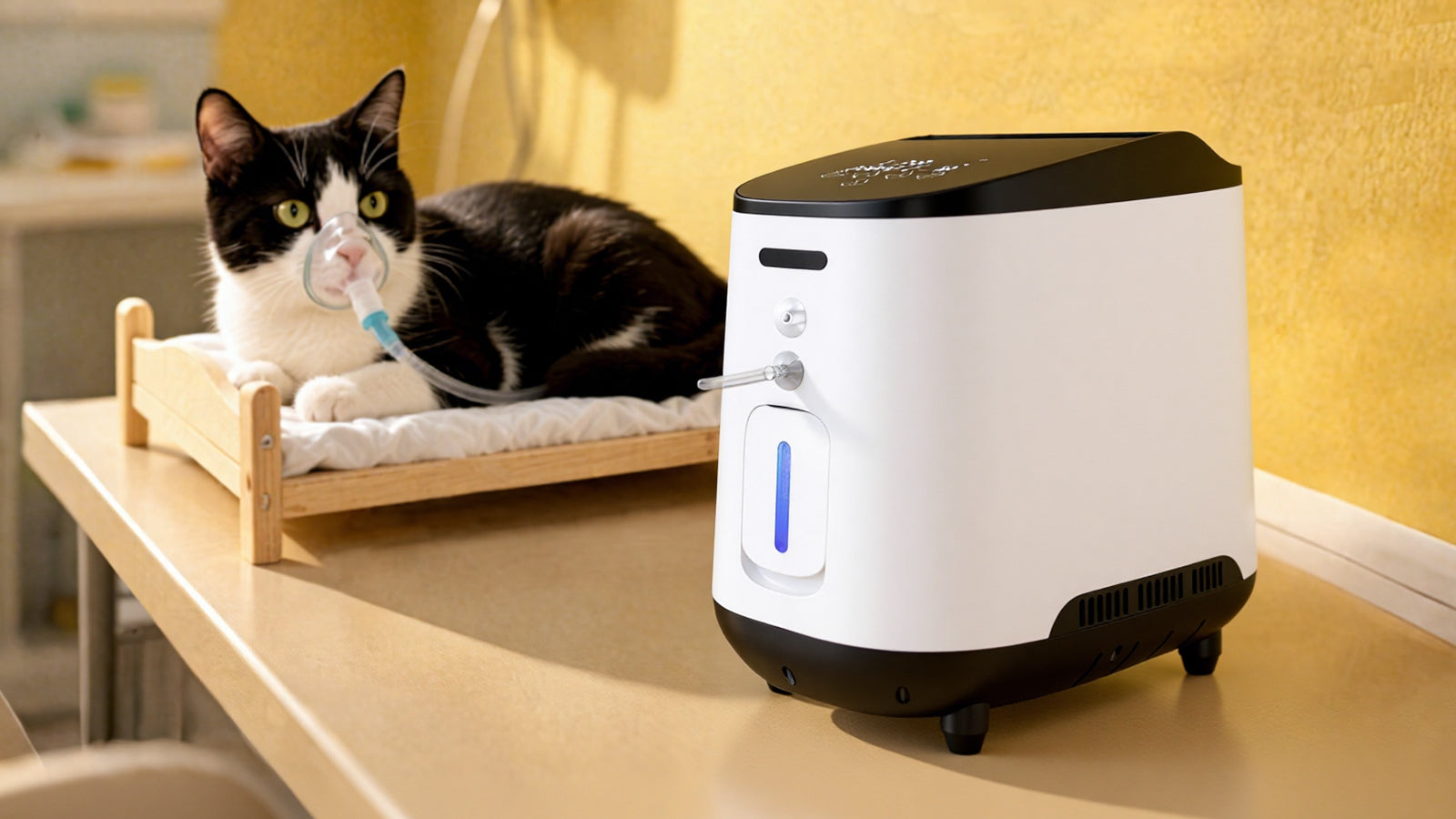 Oxygène à domicile : Améliorez la respiration de votre animal avec le VARON VH-2