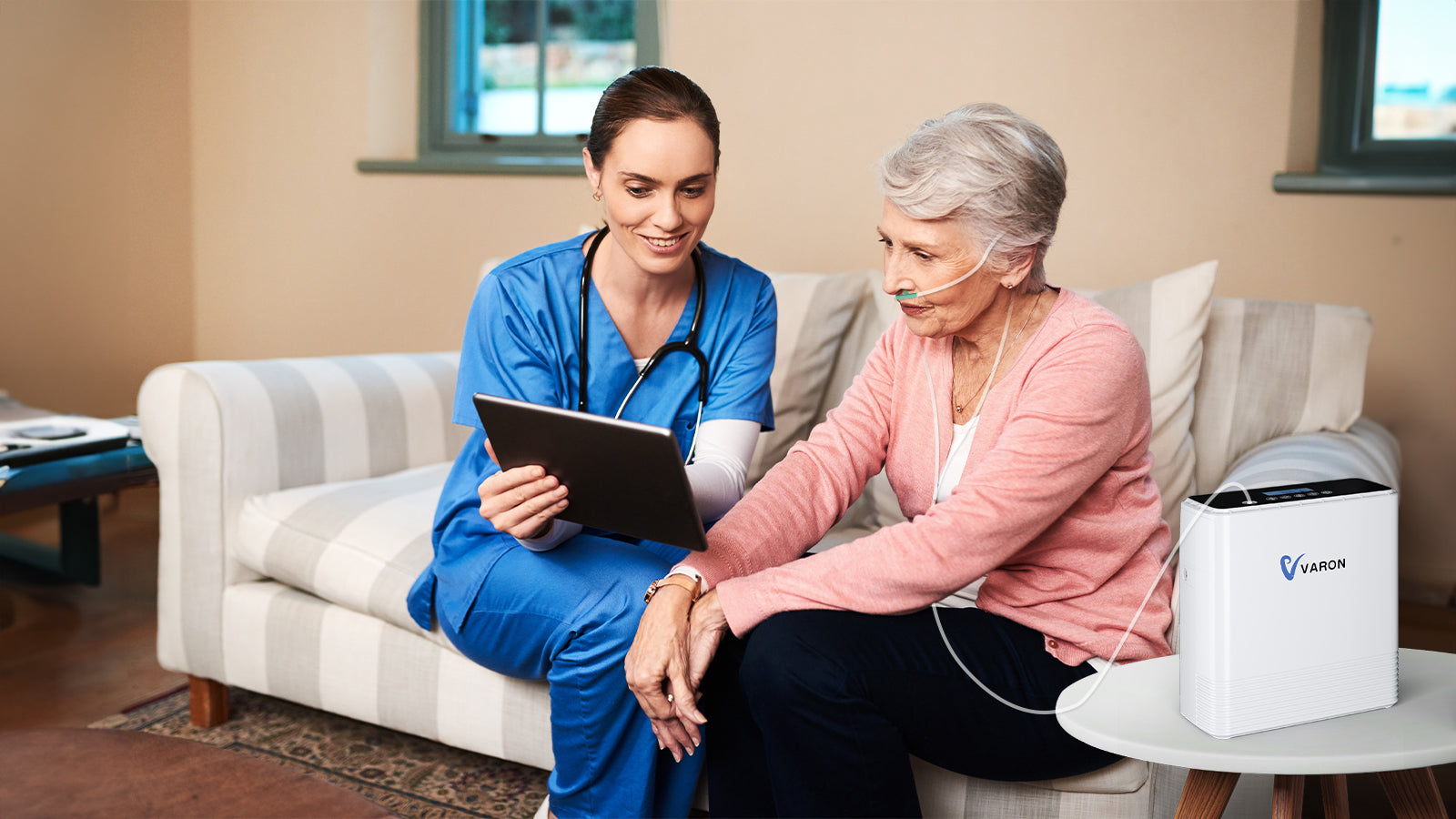 Pourquoi le VARON VP-6 est-il le choix idéal pour les patients atteints de BPCO lorsqu'ils voyagent ?