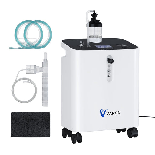 VARON VH-3 PRO Concentrateur d'oxygène à domicile | 10 Niveaux de Réglage, Thérapie Confortable, certifié CE VARON