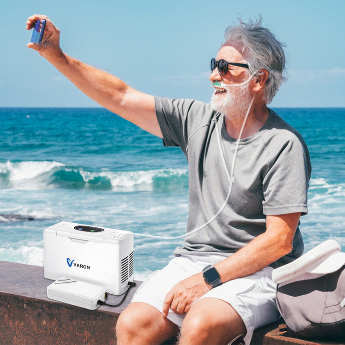 Canicule et respiration : Comment rester au frais et actif avec un appareil à oxygène léger VARON VL-2