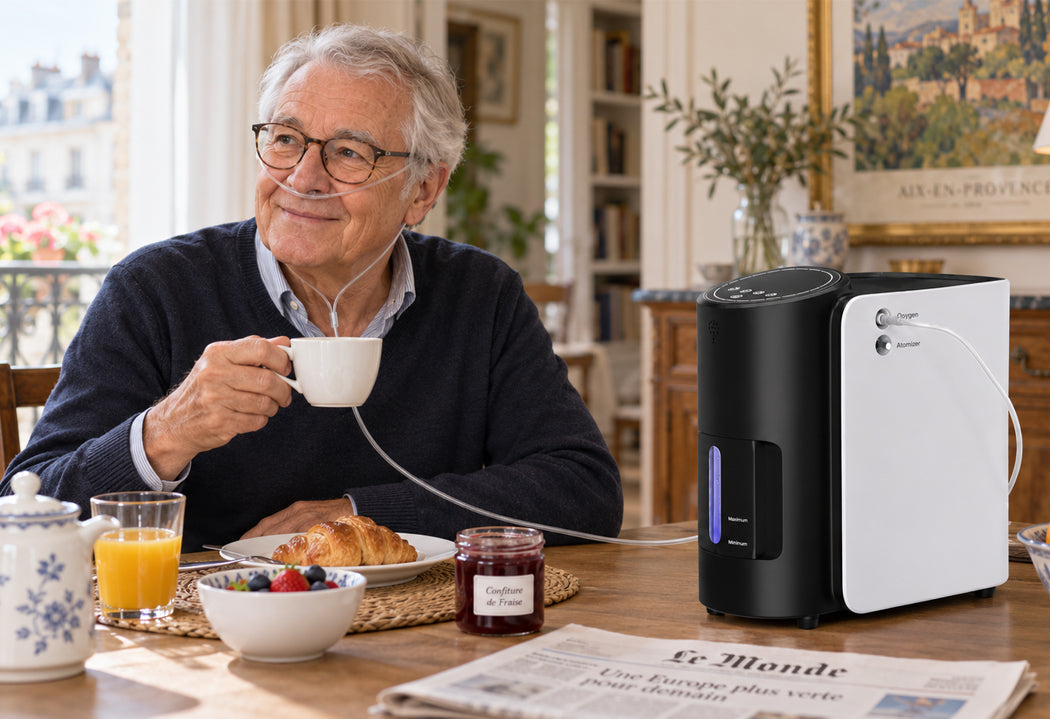 Oxygénothérapie à domicile pour seniors : le guide complet pour une installation en toute sécurité