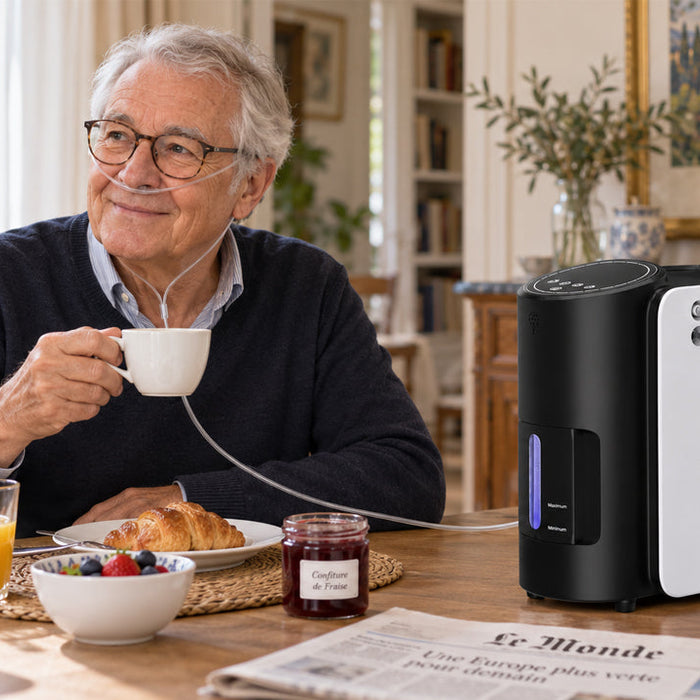 Oxygénothérapie à domicile pour seniors : le guide complet pour une installation en toute sécurité