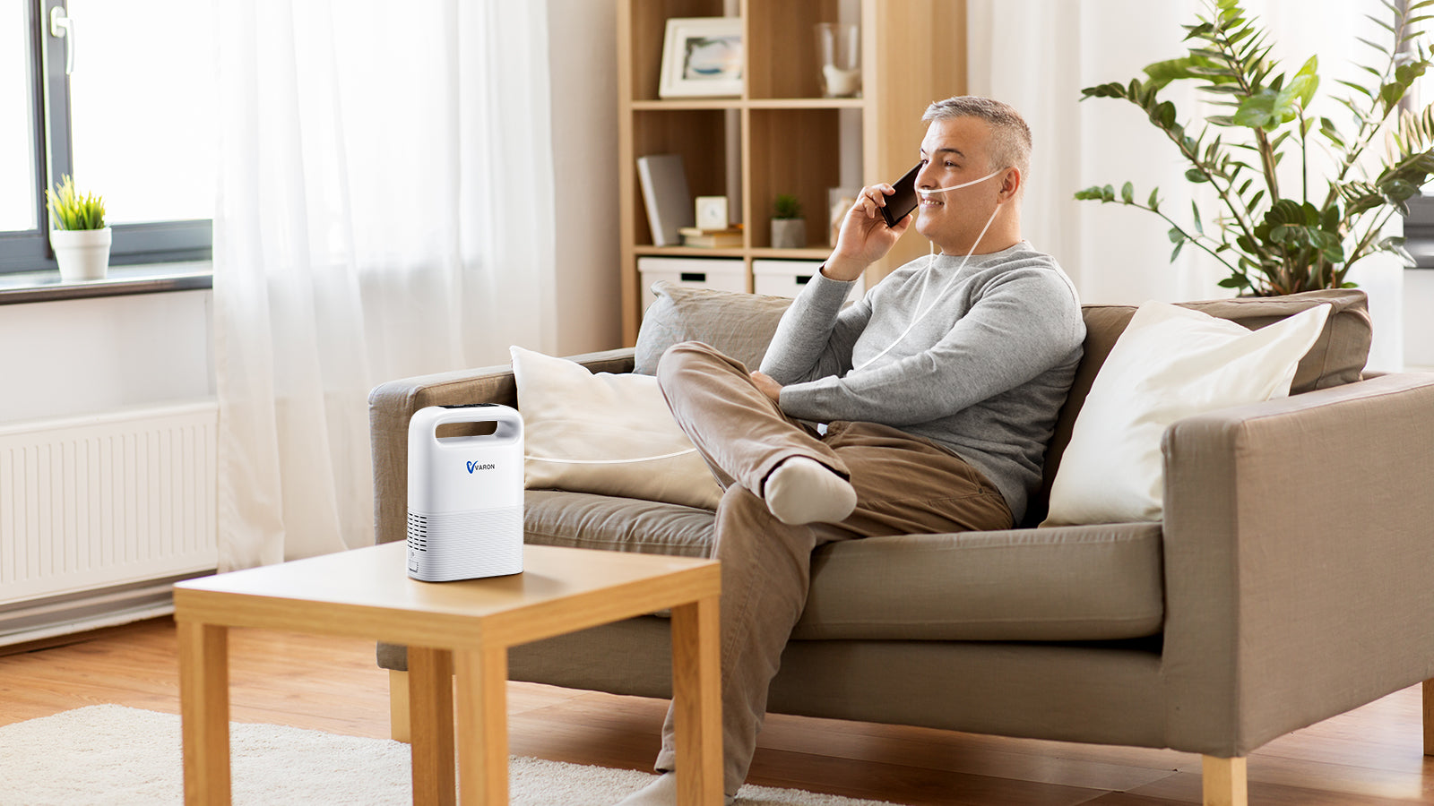 VARON VP-2 : Le Concentrateur d’Oxygène Portable le Plus Léger pour Votre Bien-Être