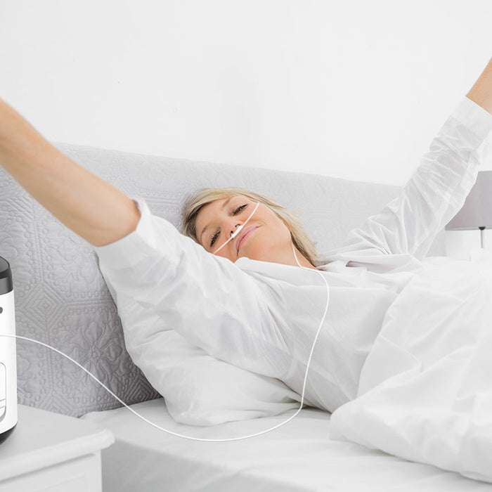 Dormir avec un concentrateur d’oxygène la nuit : Améliorez votre repos avec VARON