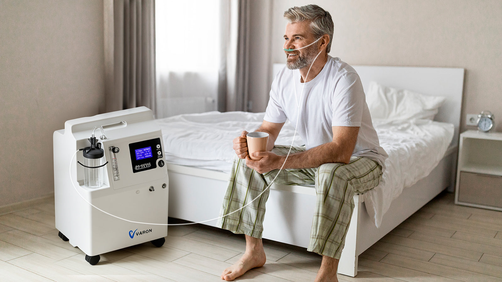L’importance de l’oxygénothérapie : comment le VARON Serene 5 soutient la santé pulmonaire au quotidien