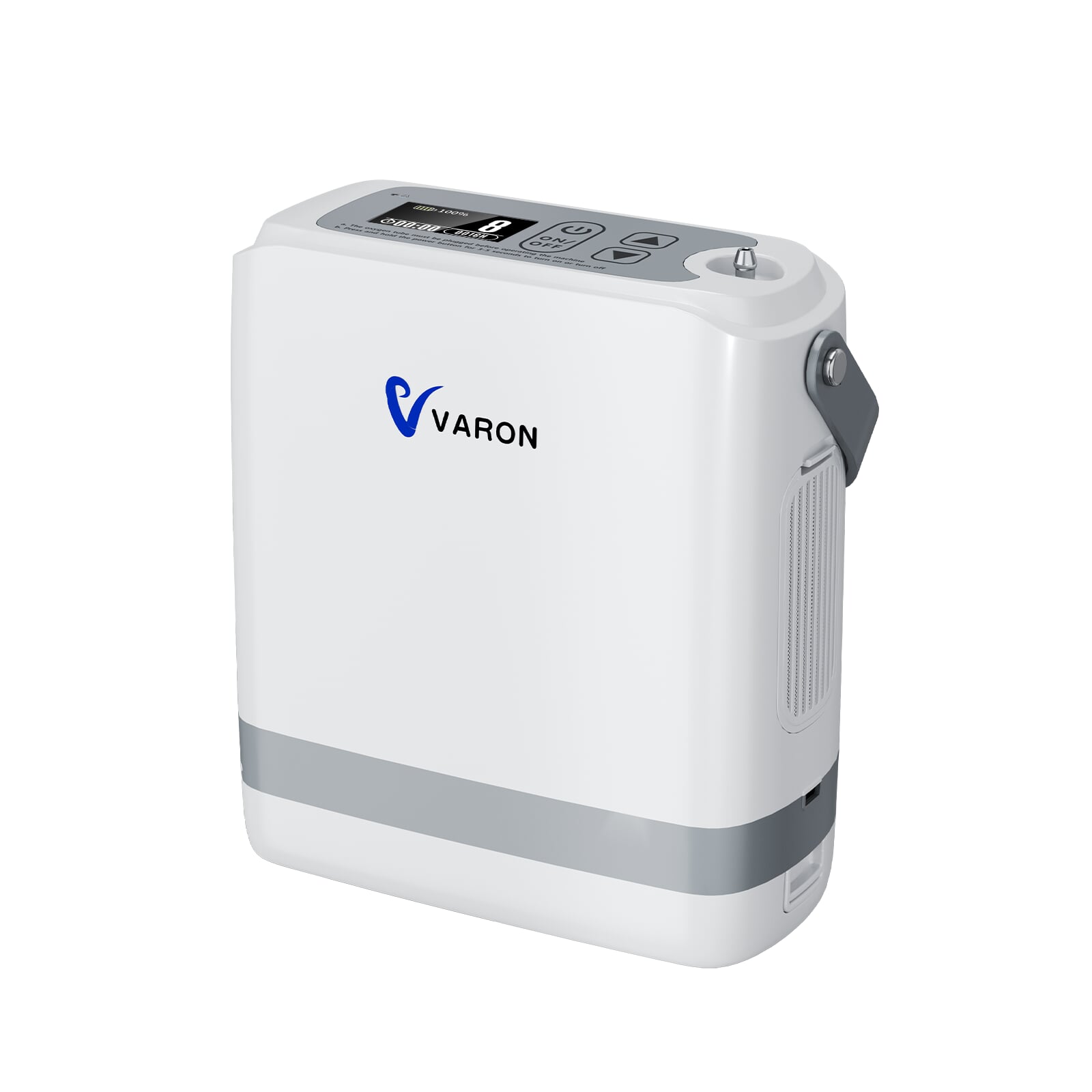 VARON VP-8G | Concentrateur Oxygen Portable Pulsé - 93% Pureté - Autonomie Étendue VARON-FR
