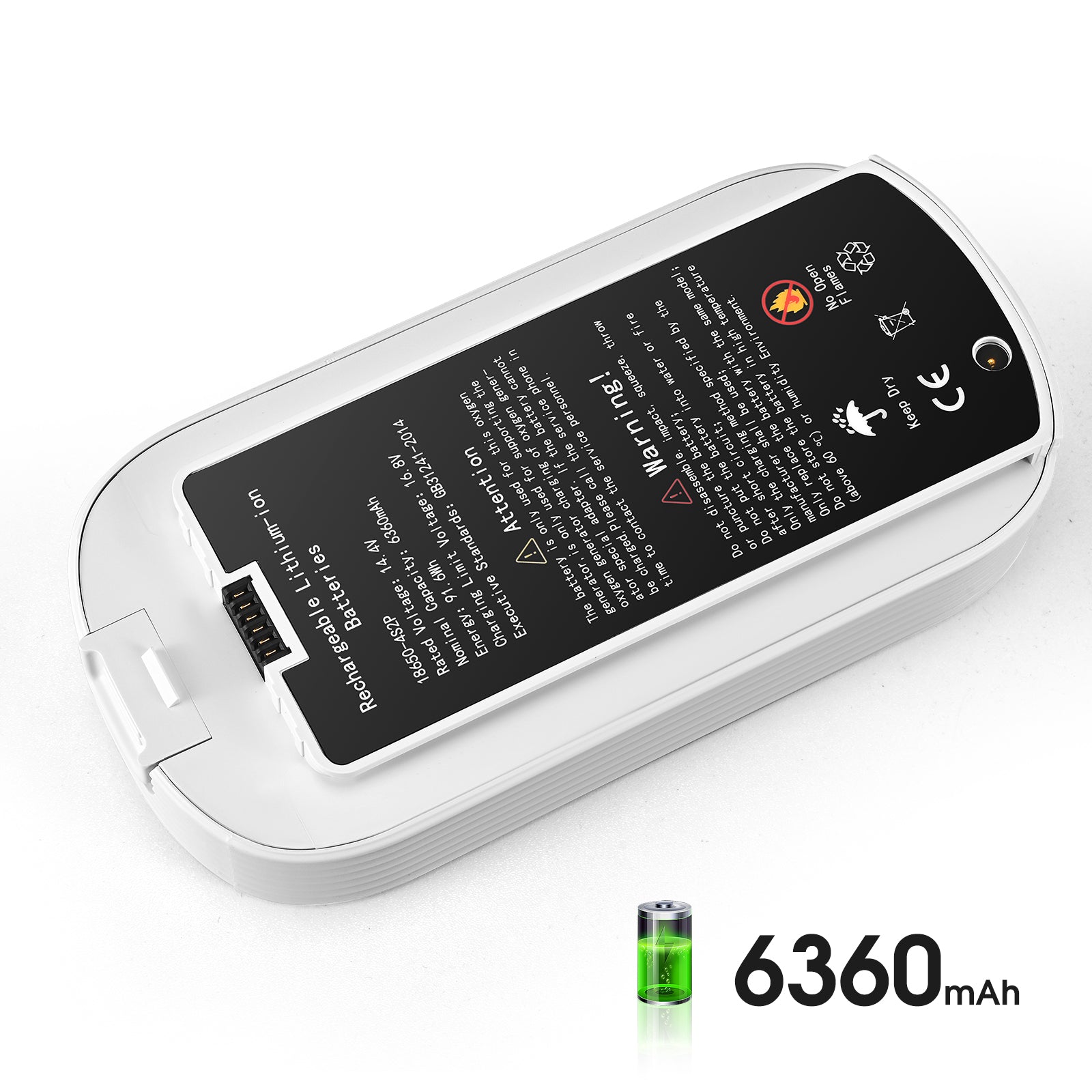 Batterie lithiumion remplaçable supplémentaire Accessoires pour concentrateur d'oxygène VP-2