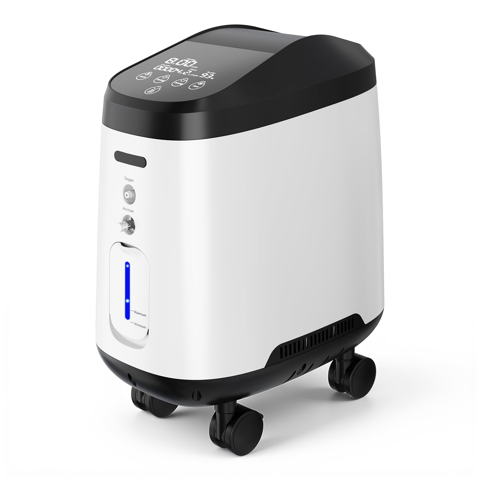 VARON PRO VH-2 Concentrateur d'oxygène à domicile | 9 Niveaux de Réglage, Approuvé CE VARON