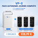 Pack VARON VP-2 – Concentrateur d'oxygène mobile avec 2 batteries supplémentaires pour une autonomie totale de 8 heures. VARON-FR