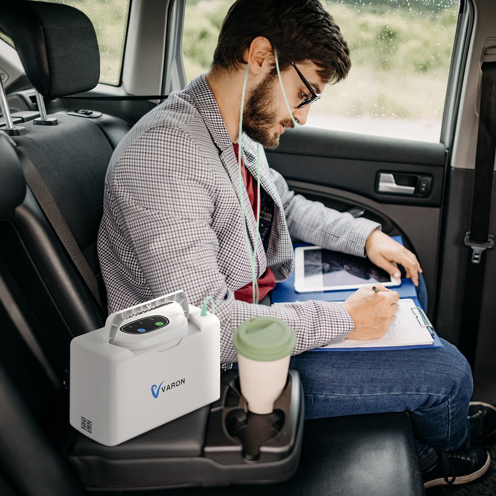 Machine à oxygène portable VL-2 avec petite batterie, idéale pour les promenades et les visites touristiques