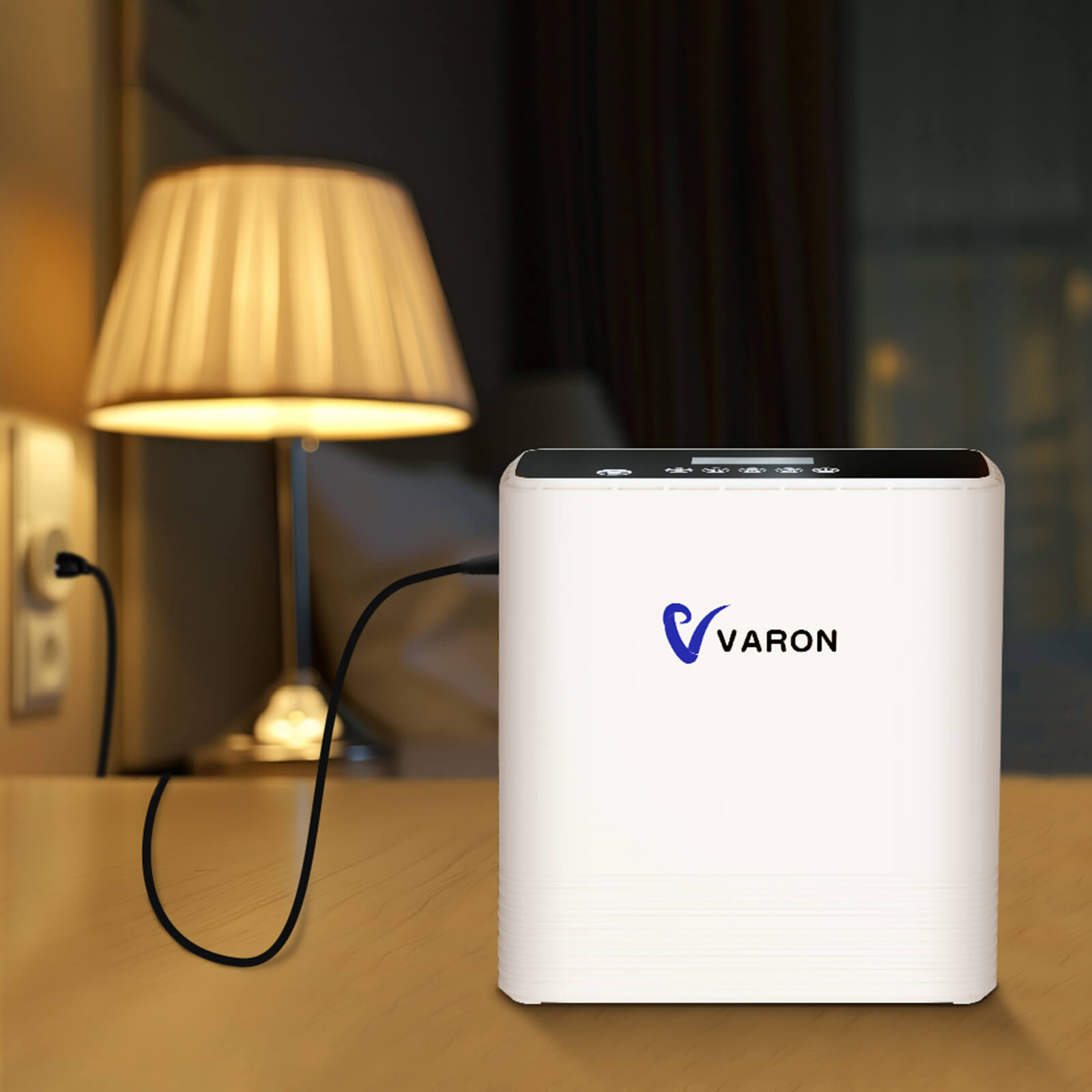 VARON VP-6 Concentrateur d'oxygène continu portable , haut débit pour utilisation en extérieur