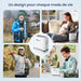 VARON VP-8 Lite | Concentrateur d’oxygène portable 2 kg à débit pulsé (1–7 niveaux) VARON-FR