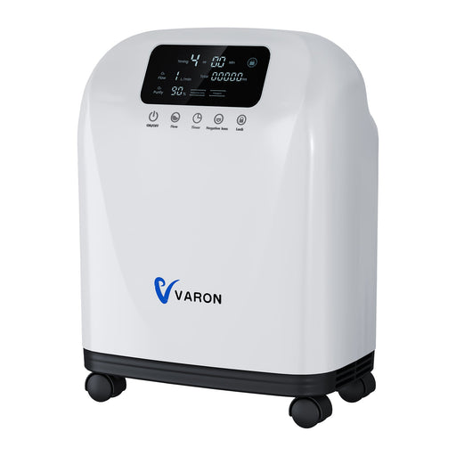 Concentrateur d'oxygène VARON VH-4 pour domicile | Flux continu réglable 1-9 L/min VARON