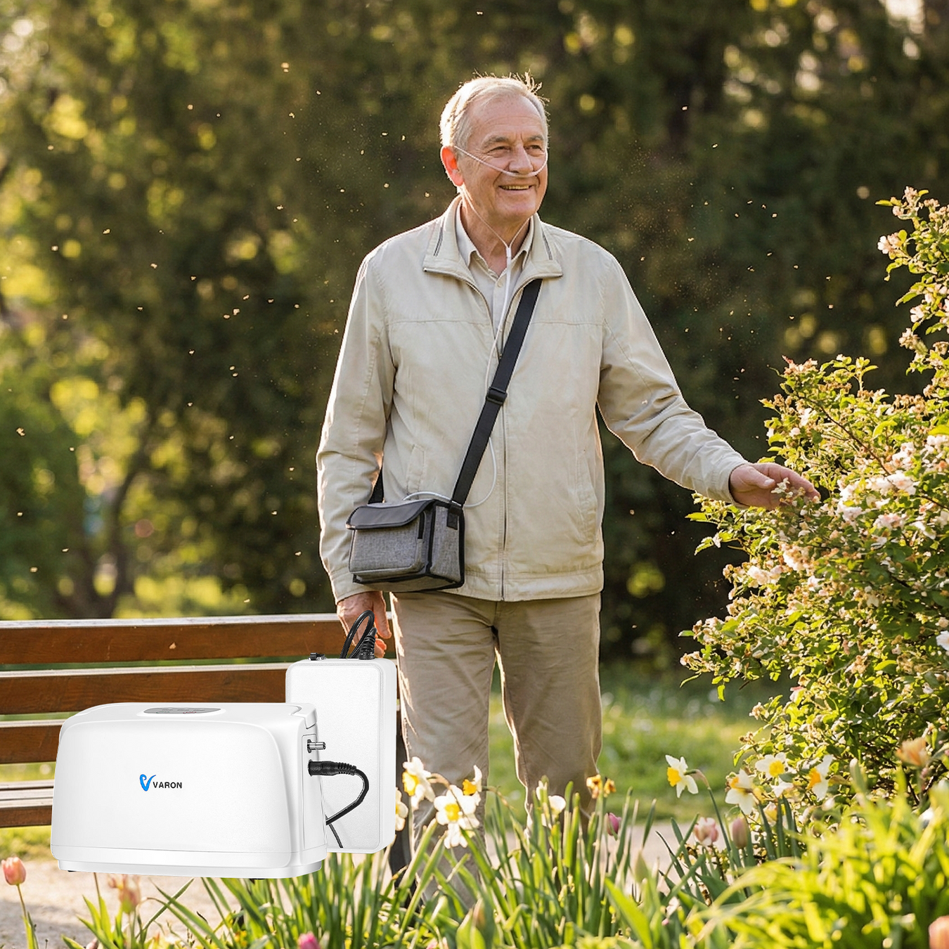 varon light series oxygen concentrator