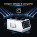 VARON VT-1 Concentrateur d'oxygène pulsé et continu - Idéal pour les voyages, certifié CE VARON