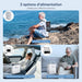 VARON VP-6 Concentrateur d'oxygène portable en continu - Débit 1-6L/min, certifié CE VARON-FR