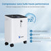 VARON VH-3 PRO Concentrateur d'oxygène à domicile | 10 Niveaux de Réglage, Thérapie Confortable, certifié CE VARON