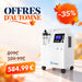 FDA Concentrateur d'oxygène VARON Serene 5 5L-Certification CE, 72H de fonctionnement VARON