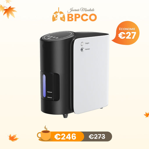 VARON VH-1 Concentrateur d'oxygène à domicile | 7 Niveaux de Réglage, Vital Senior Health, certifié CE VARON