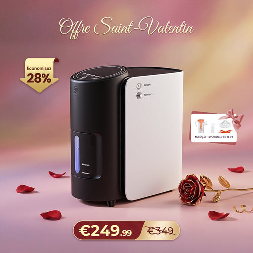 VARON VH-1 Concentrateur d'oxygène à domicile | 7 Niveaux de Réglage, Vital Senior Health, certifié CE VARON