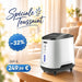 VARON VH-2 Concentrateur d'oxygène à domicile | 7 Niveaux de Réglage, Fonctionnement 24H, Approuvé CE VARON