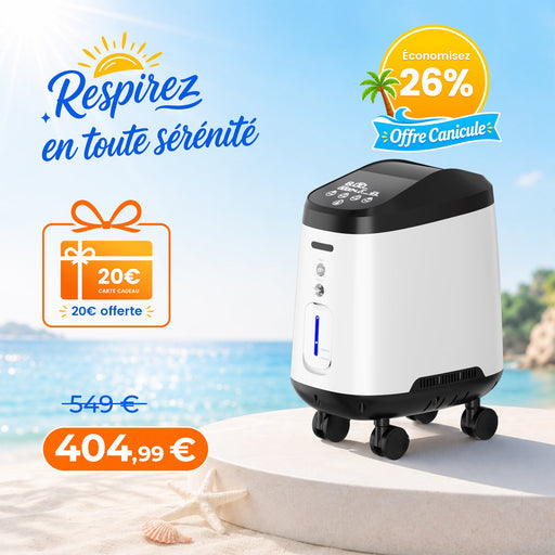 VARON VH-2 PRO Concentrateur d'oxygène à domicile | 9 Niveaux de Réglage, Approuvé CE VARON