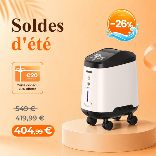VARON VH-2 PRO Concentrateur d'oxygène à domicile | 9 Niveaux de Réglage, Approuvé CE VARON