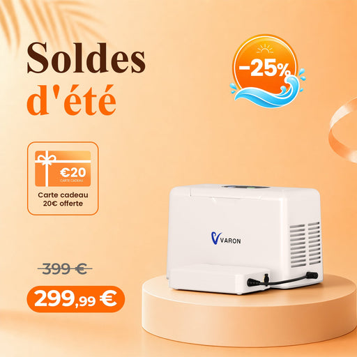 VARON VL-2 Light Concentrateur d'oxygène portable continu 3L/min, certifié CE VARON