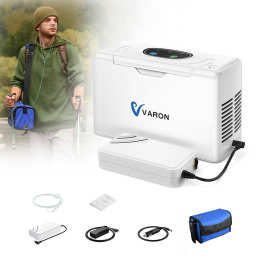 VARON VL-2 Light Concentrateur d'oxygène portable continu 3L/min, certifié CE VARON