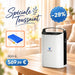 VARON VP-1 Pulse Concentrateur d'oxygène portable - Fonctionnement 24h, certifié CE VARON-FR