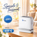 VARON VP-8 Lite | Concentrateur d’oxygène portable 2 kg à débit pulsé (1–7 niveaux) VARON-FR