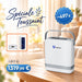 VARON VP-8G | Concentrateur d’oxygène portable pulsé - 93% Pureté - Autonomie Étendue VARON-FR