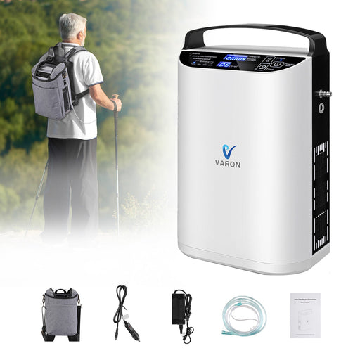 VARON VP-1 Pulse Concentrateur d'oxygène portable - Fonctionnement 24h, certifié CE VARON-FR