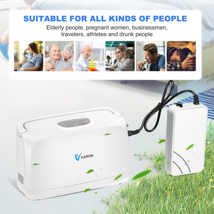 VARON 3L/min Portable Oxygen Concentrator VL01