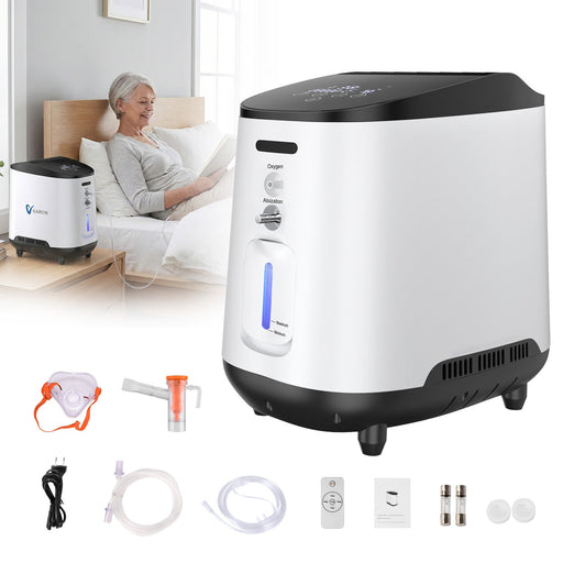 VARON VH-2 Concentrateur d'oxygène à domicile | 7 Niveaux de Réglage, Fonctionnement 24H, Approuvé CE VARON